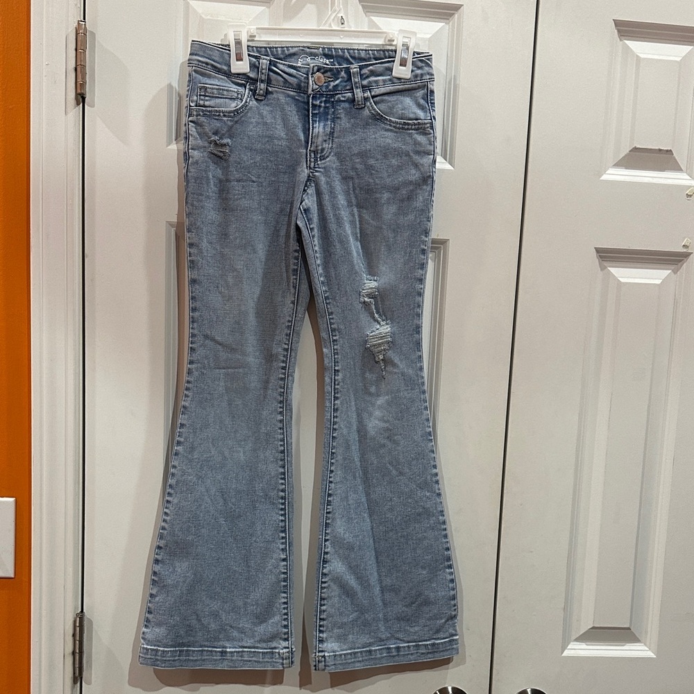 NWOT Art Class girls Light Blue Flare Jeans size 10